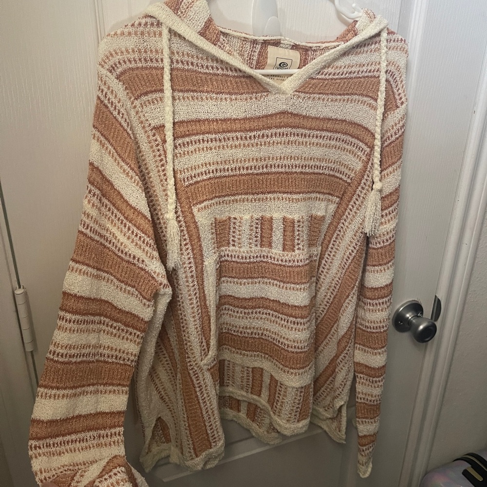 surfer girl hooded sweater